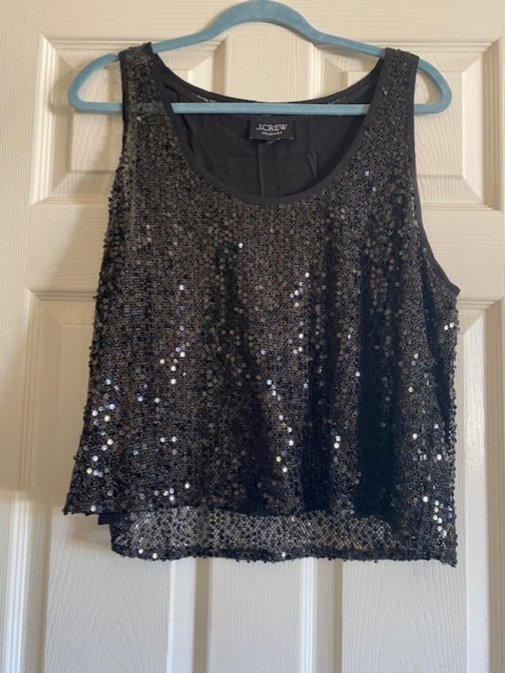 J.Crew sequin tank top